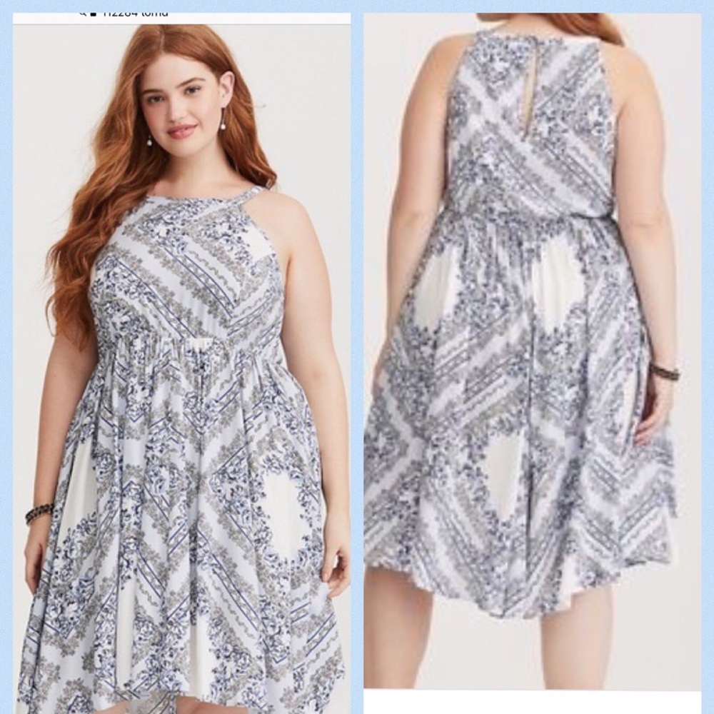 Torrid High neck dress size 1